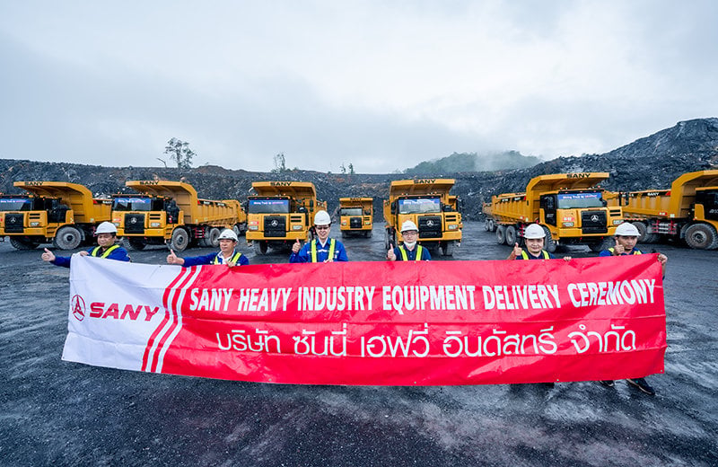 24 wide-body mining trucks delivered to Thai customer